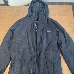 Columbia Men's Dark Hooded Performance Jacket